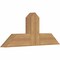 Ekena Millwork Portland Timber Gable Bracket, Western Red Cedar, 36"W x 15"H x 3 1/2"D x 5 1/2"F, 10/12 Pitch GBW036X15X0406POR00SWR - alternate 3